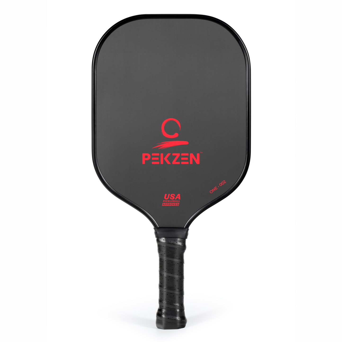 16mm Pro T700 Thermoformed Carbon Fiber Pickleball Paddle |Forgiving Large Sweet Spot | Power, Control & Spin | Minimalist Graphics (Fiery Red)